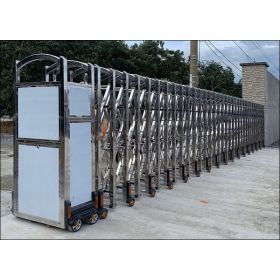 Cổng Xếp Inox Phước Long Bình Phước. Cửa Barrier Thanh Hàng Rào Chắn Phước Long Tỉnh Bình Phước giá rẻ 